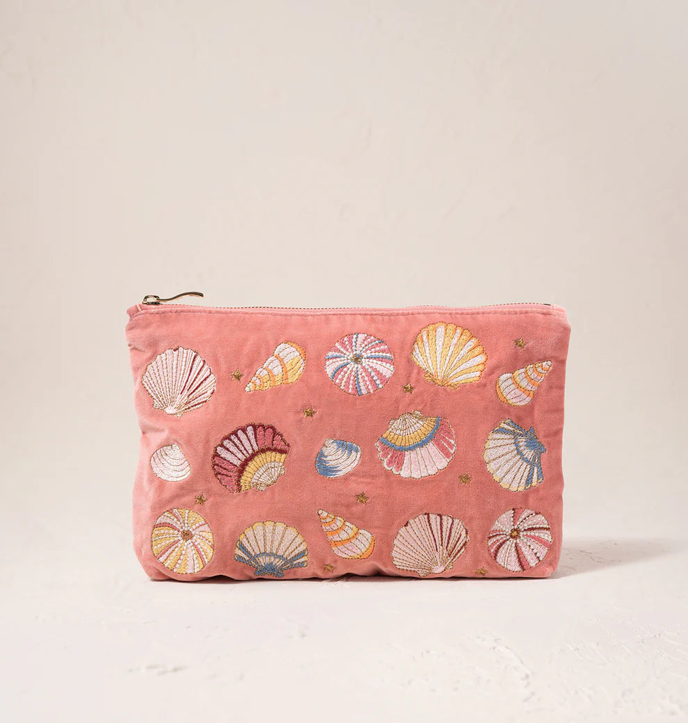 Seashell Coral Pouch