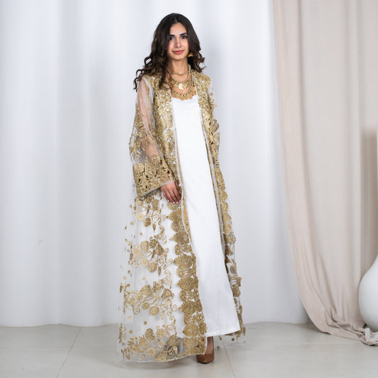 Thoub Bisht White
