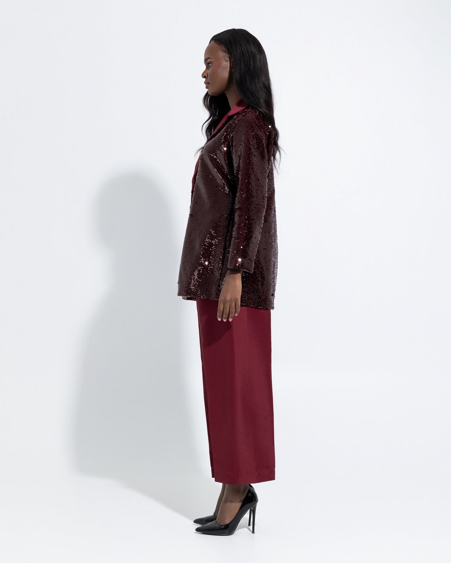 Sequins blazer and pants set