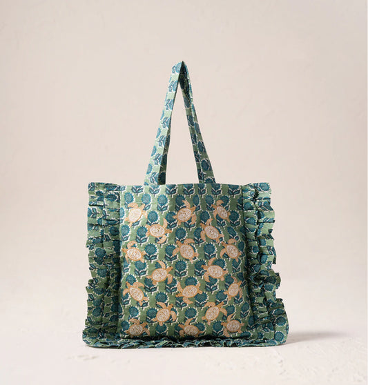 Turtles Frill Tote