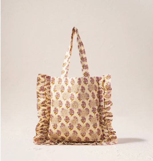 Sun Goddess Frill Tote