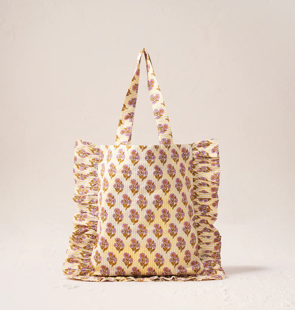 Sun Goddess Frill Tote