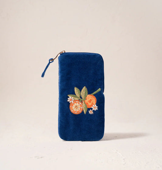 Orange Blossom Sunglasses Case