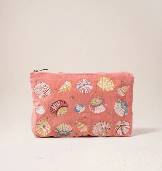 Seashell Coral Pouch